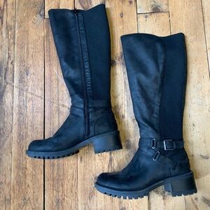 Softmoc Women's Black Knee-High Boots